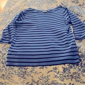 LLBean 3/4 sleeve French sailor t shirt